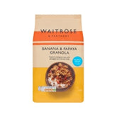 Waitrose Banana & Papaya Granola 1kg